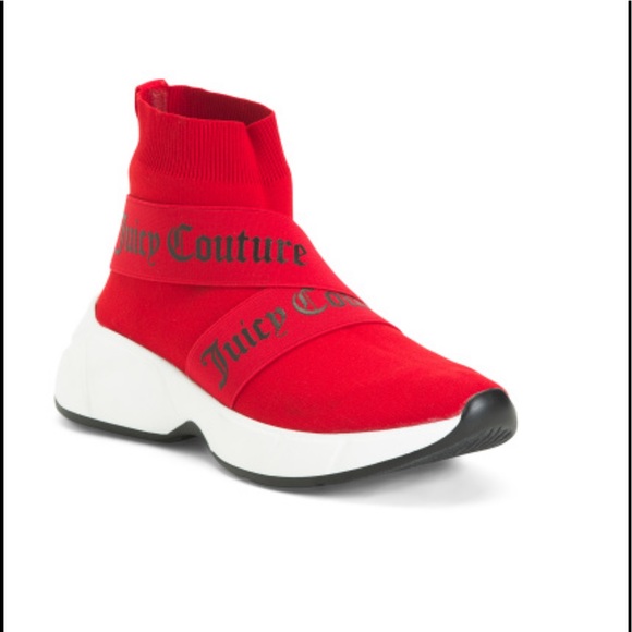 Juicy Couture Shoes - Juicy Couture Knit High Top Sneakers